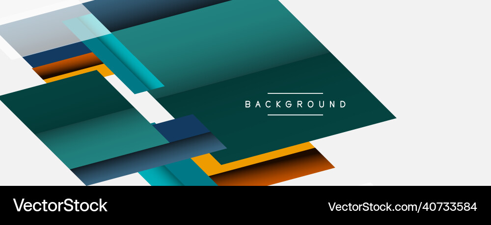 Background abstract overlapping color Vector Image
