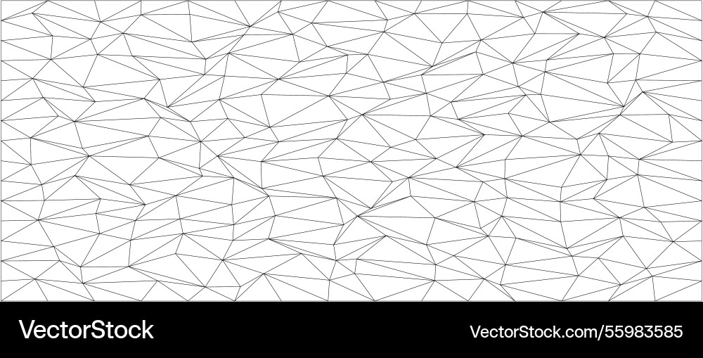 Abstract geometric pattern with irregular Vector Image