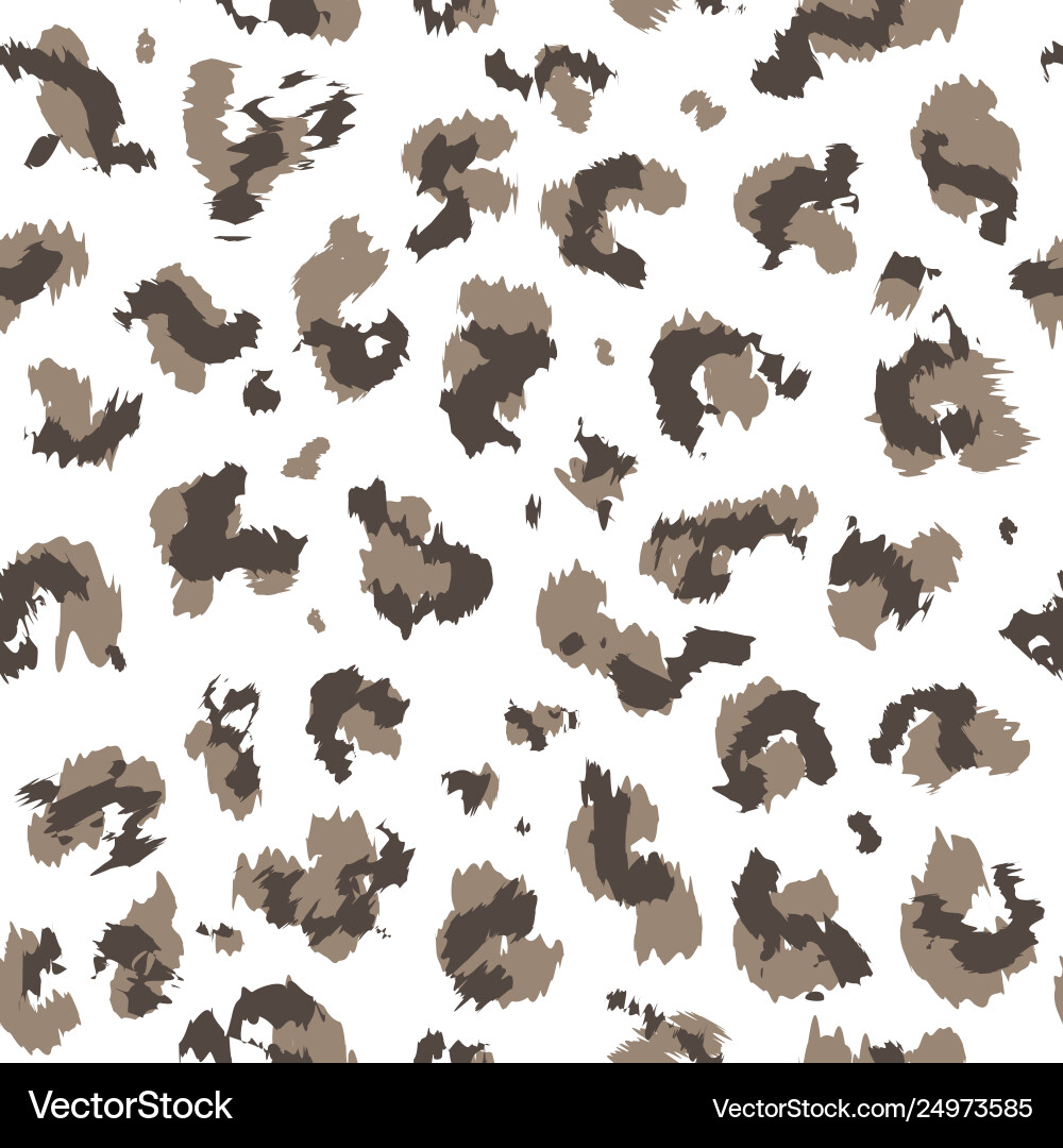 Leopard Spot Pattern vector image