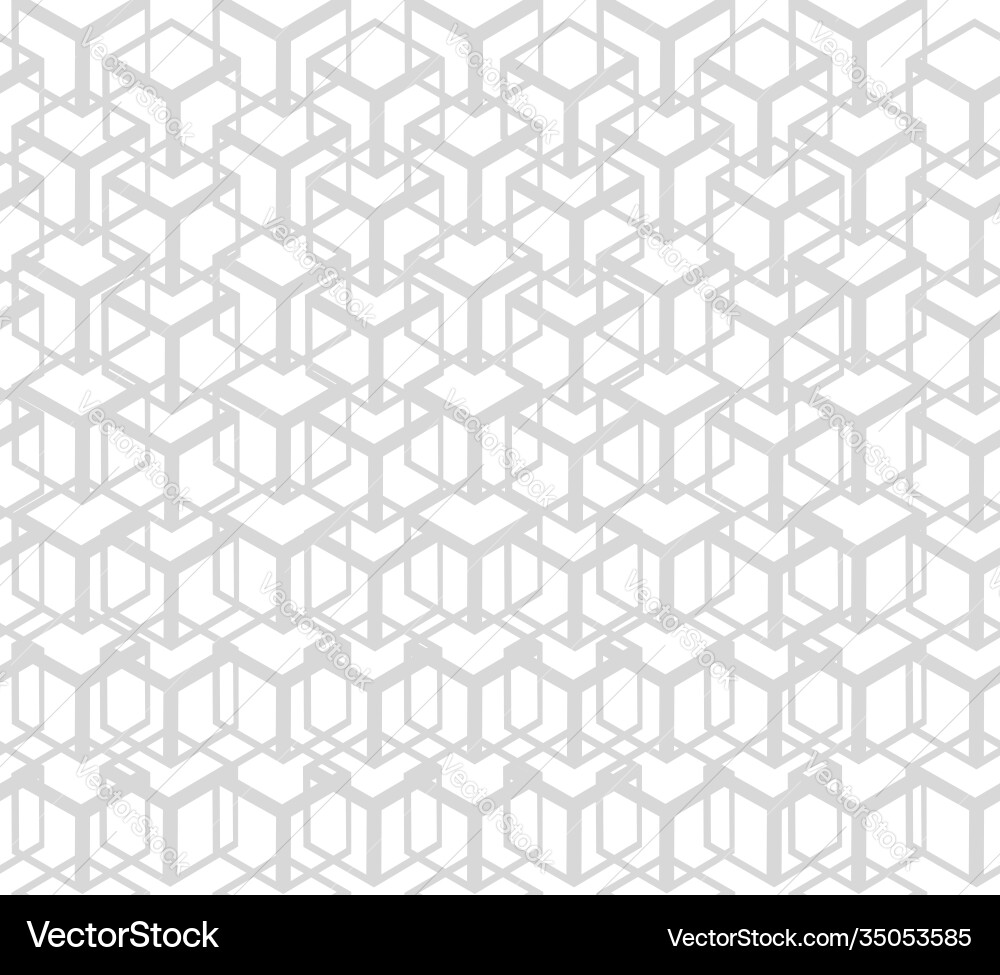 Shape abstract box seamless pattern background Shape abstract box seamless pattern background vector image