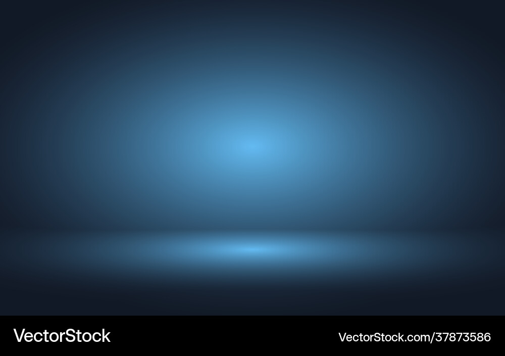 Abstract background blue gradient for insert text Vector Image