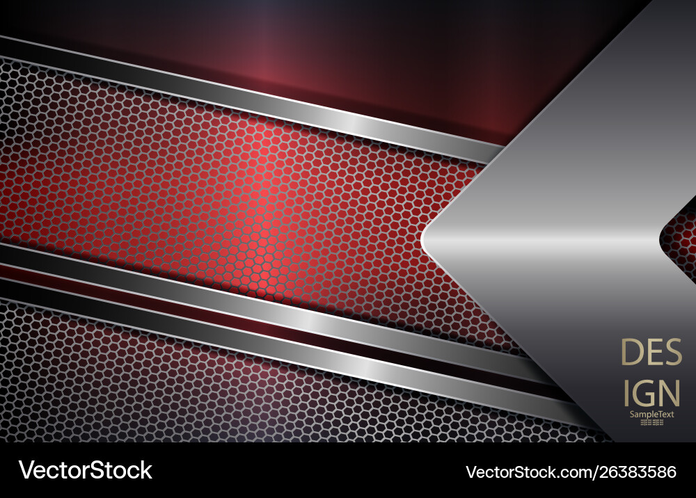 Abstract dark red mesh design with a metallic hue Abstract dark red mesh design with a metallic hue Vector Image