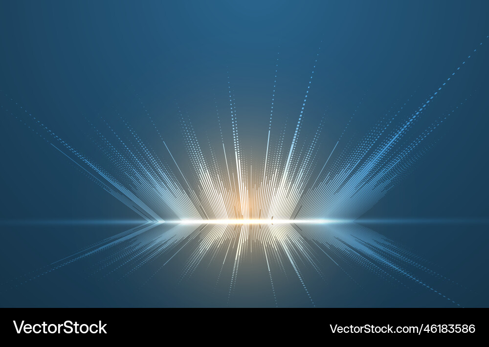 Abstract technology particle virtual molecule Abstract technology particle virtual molecule Vector Image