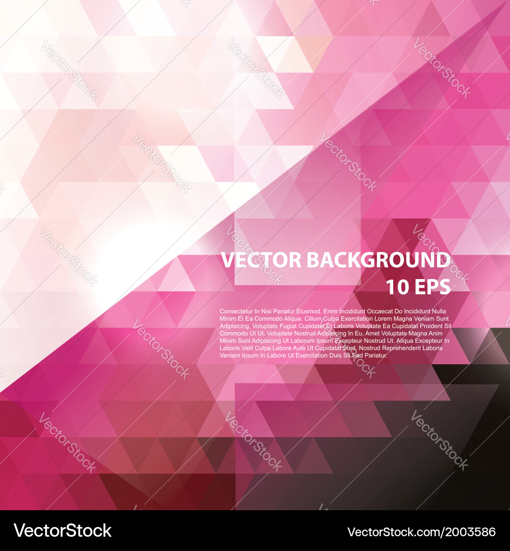 Geometric colorful pattern background Vector Image
