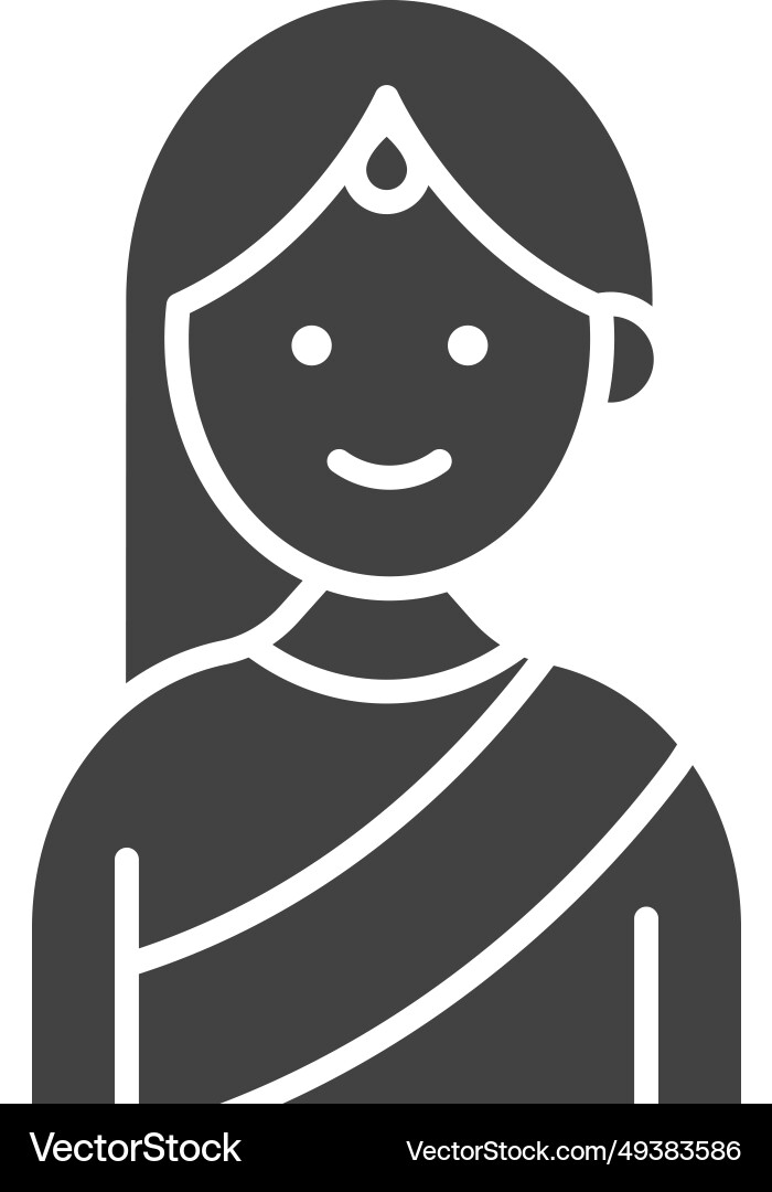 Sari icon image Vector Image