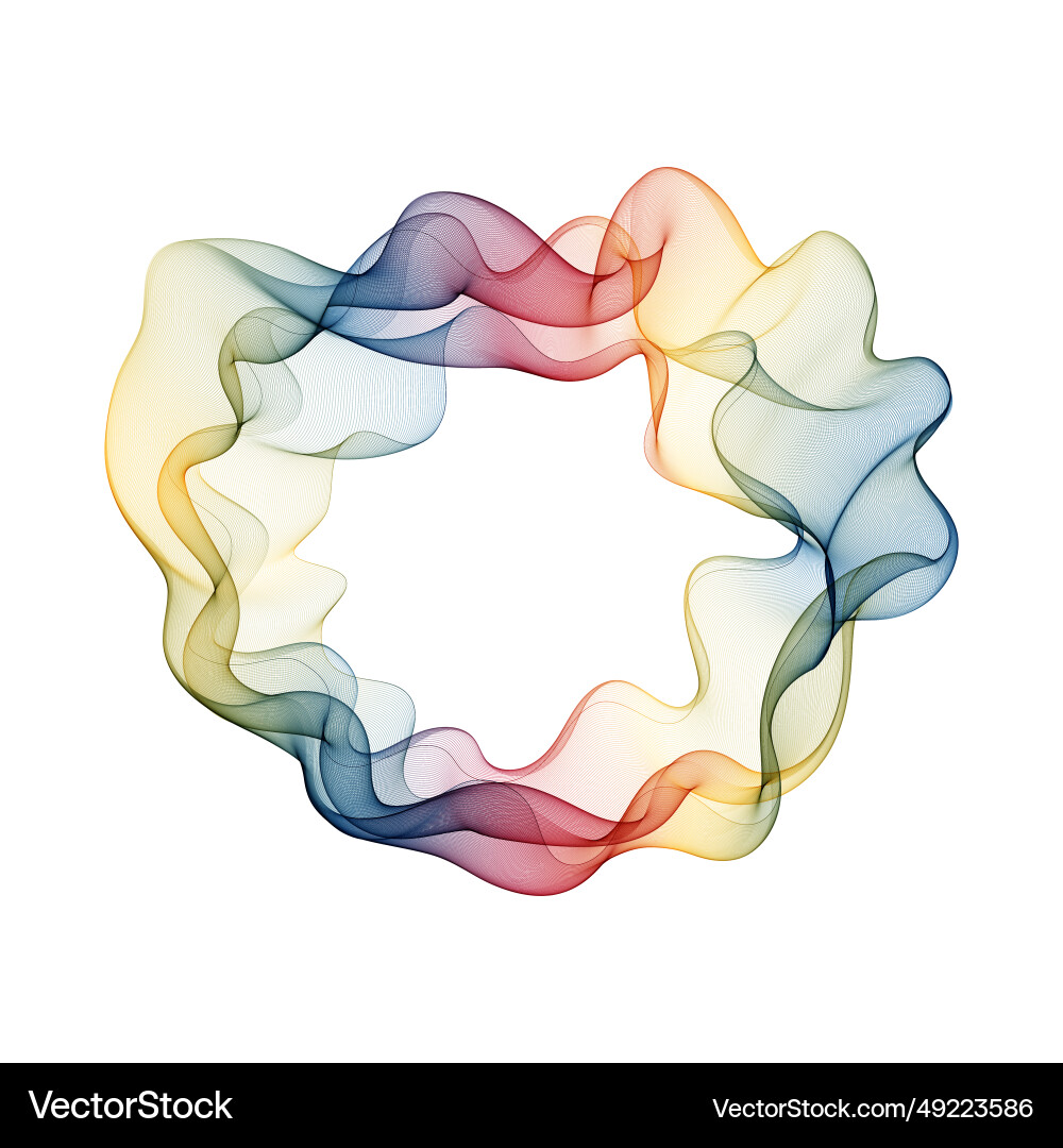 Wave design element abstract Wave design element abstract vector image