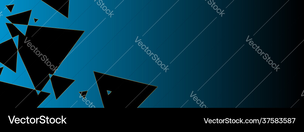 Abstract pattern from triangles with gold Abstract pattern from triangles with gold vector image