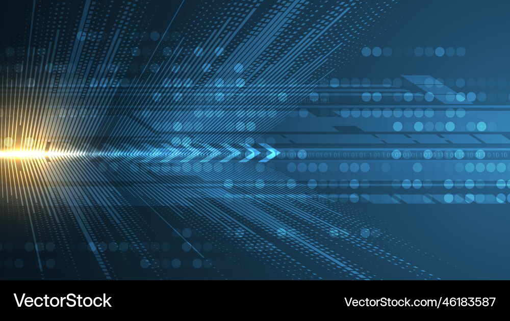 Abstract technology particle virtual molecule Abstract technology particle virtual molecule vector image