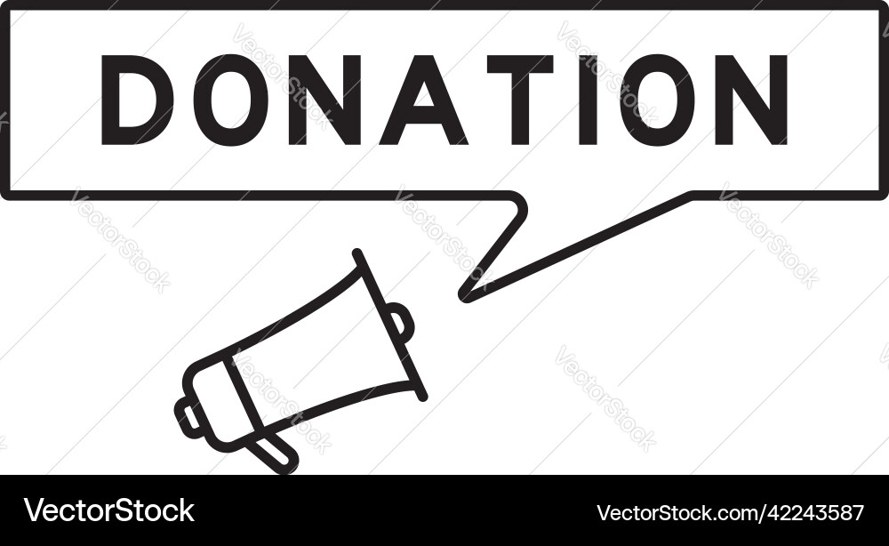Megaphone icon with speech bubble in word Megaphone icon with speech bubble in word Vector Image