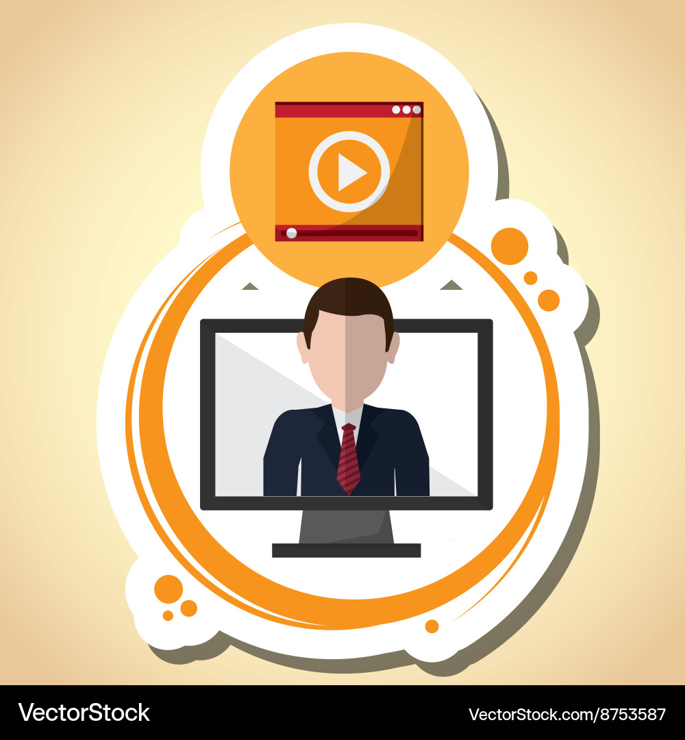 Technology design computer icon gadget concept Vector Image