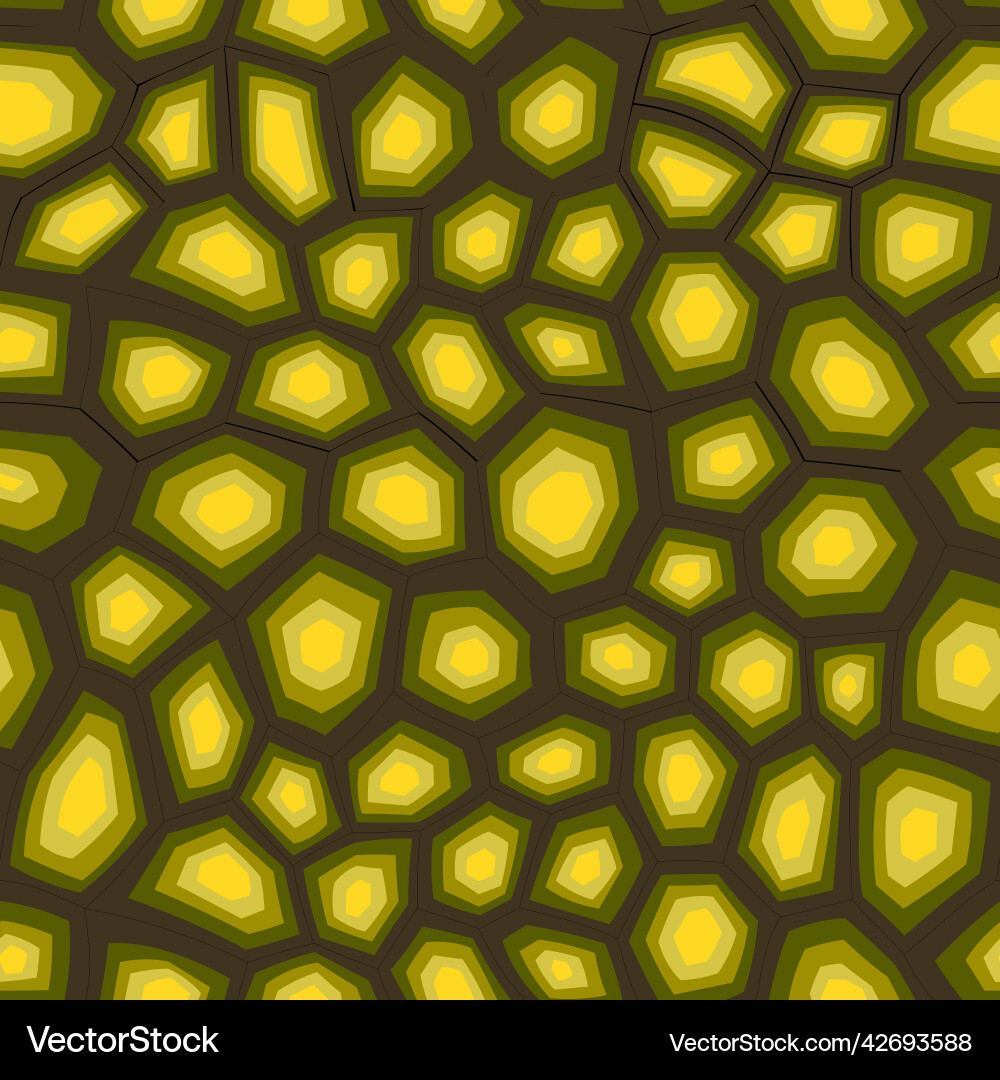Abstract modern turtle shell seamless pattern Abstract modern turtle shell seamless pattern Vector Image