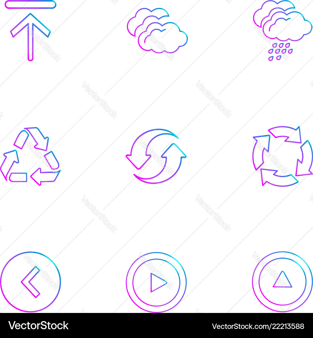 Arrows directions pointer arrow user vector image