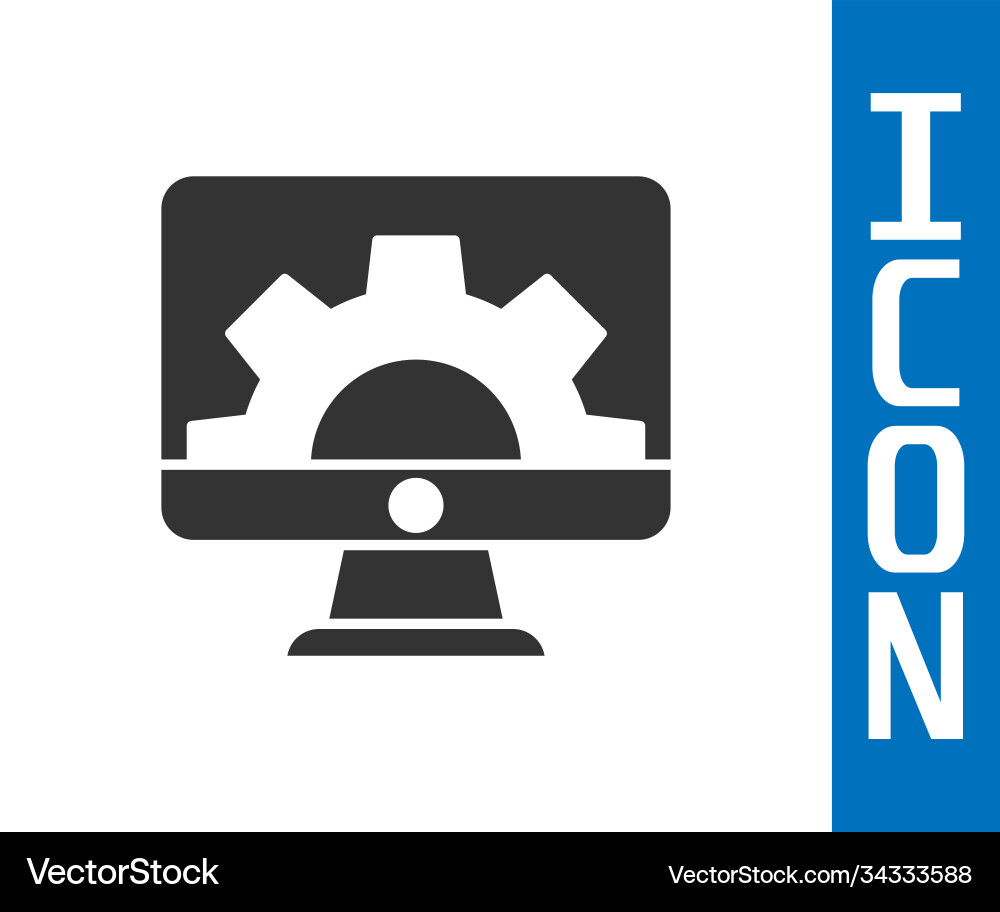 Grey software web development programming Grey software web development programming vector image