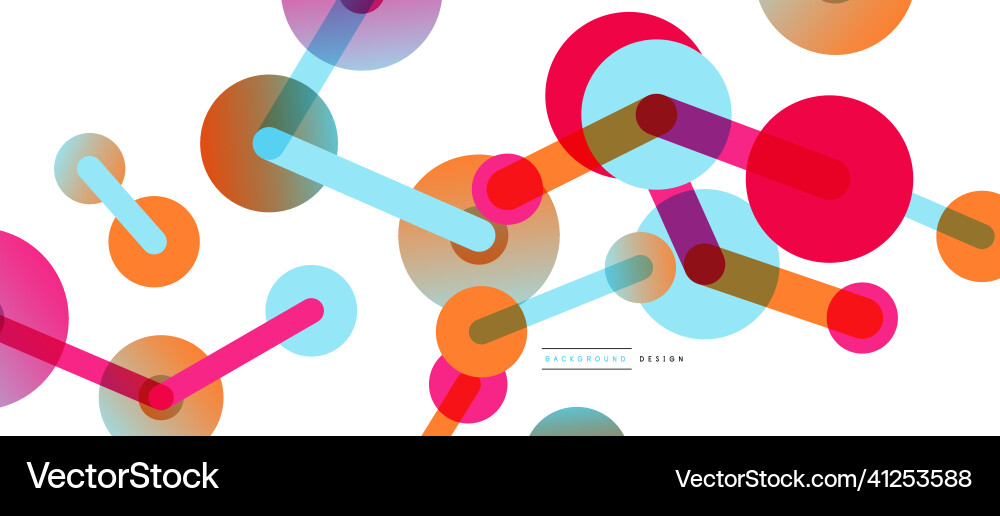 Network concept abstract background dots Network concept abstract background dots vector image
