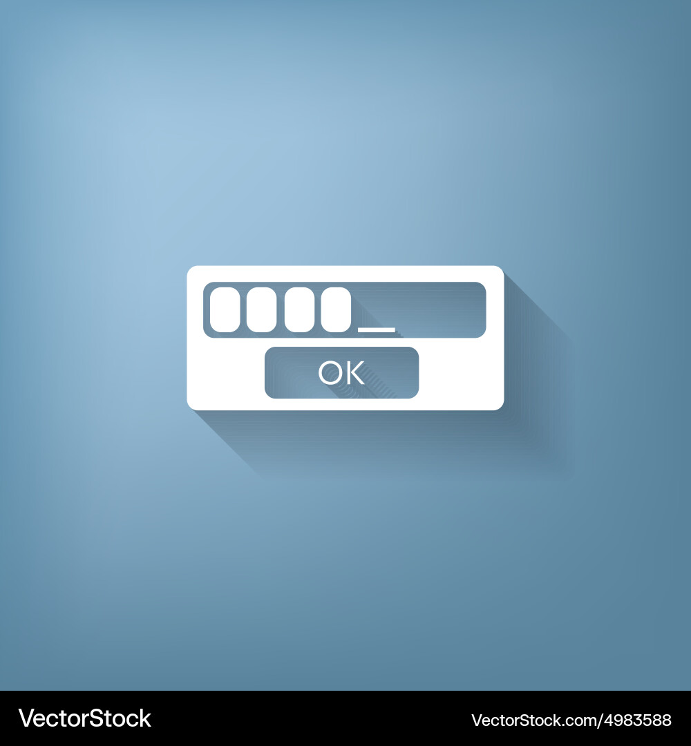 Web-interface Vector Image