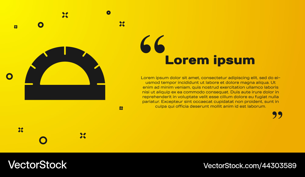 Black protractor grid for measuring degrees icon Black protractor grid for measuring degrees icon vector image