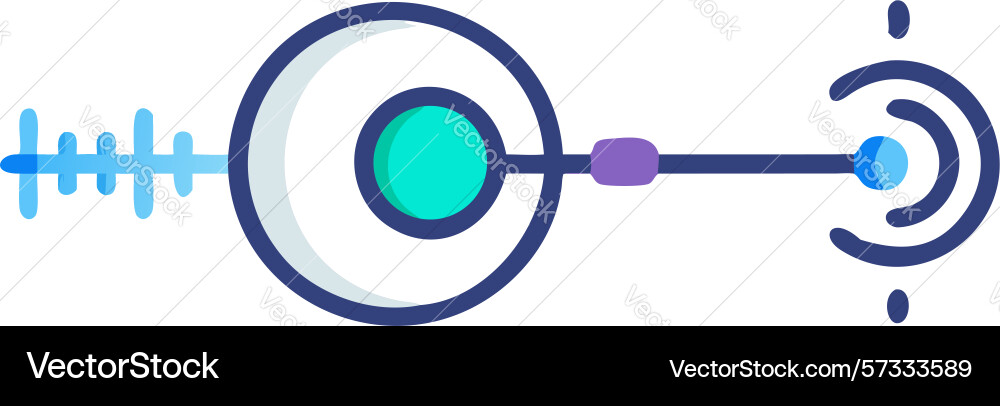 Data flow and connectivity icon design generative vector image