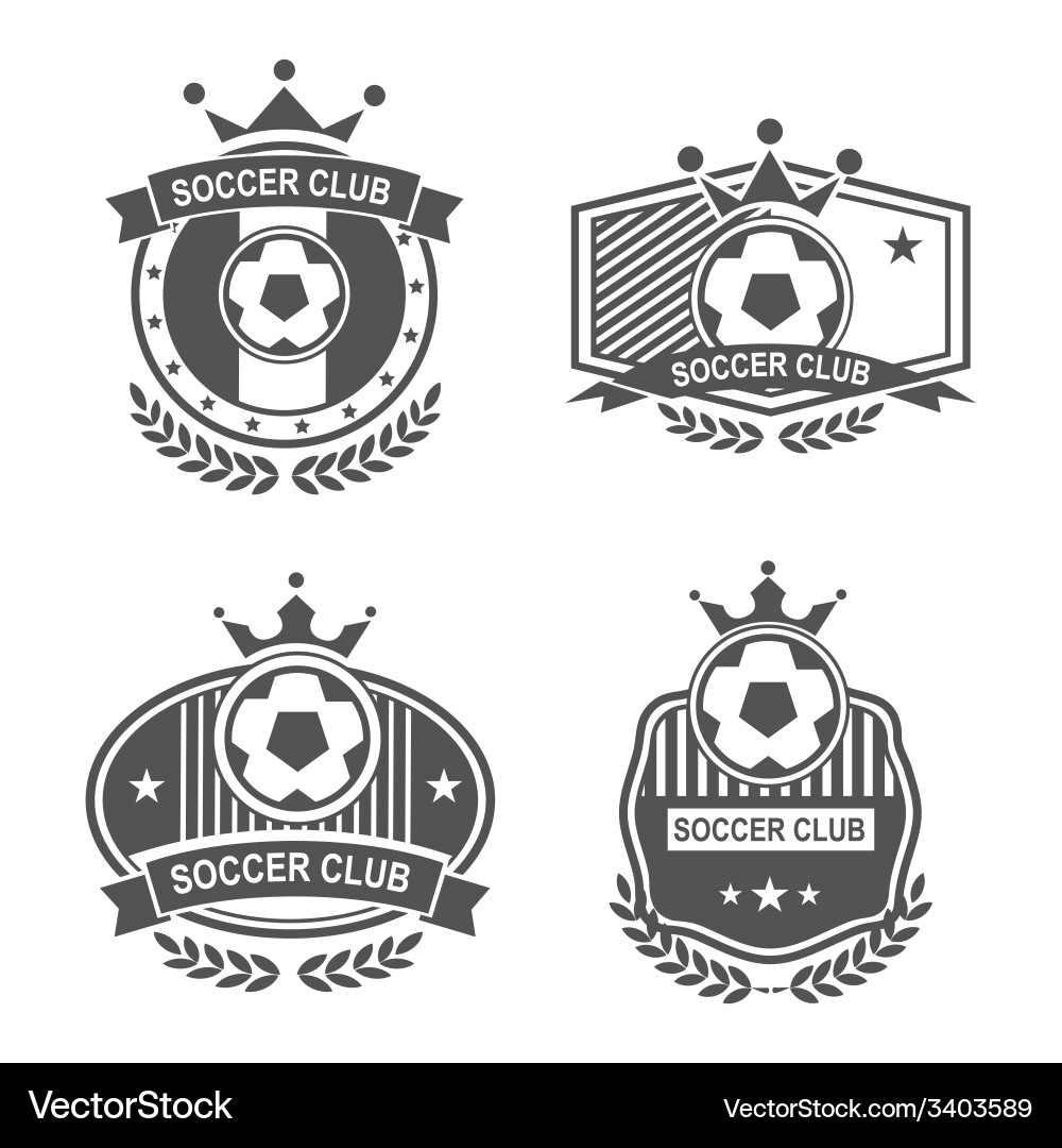 Sports & Team Emblems vector image