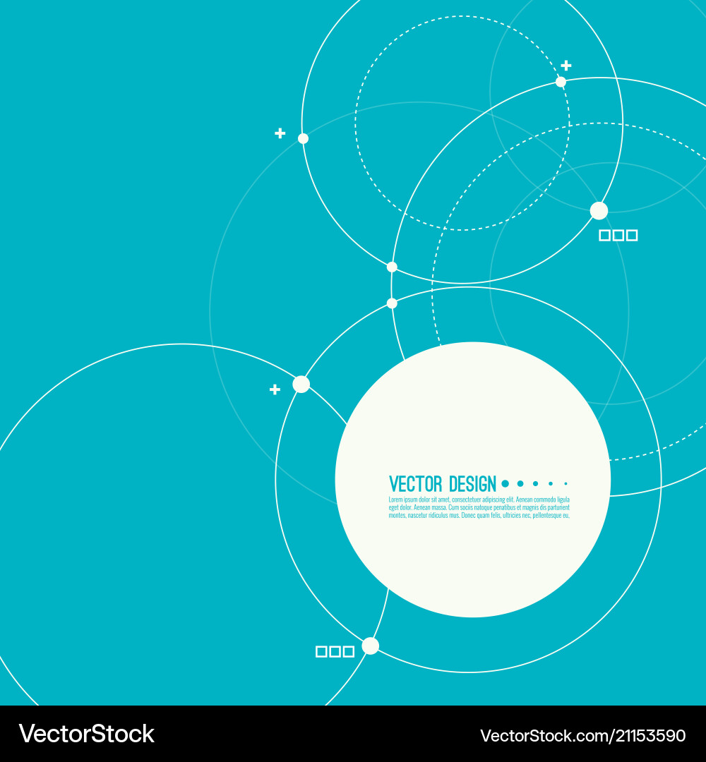 Abstract Connection Background vector image