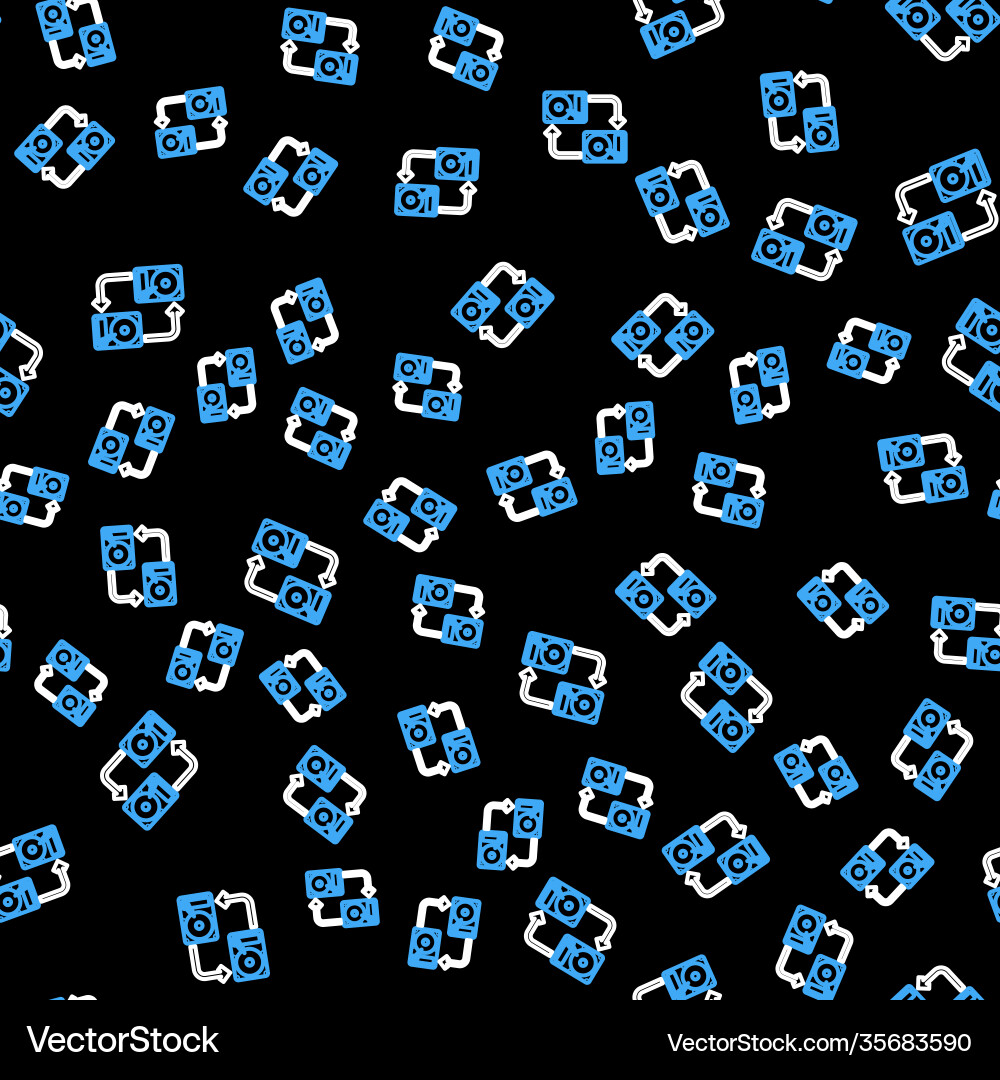 Line a fixed data storage device hard disk Line a fixed data storage device hard disk vector image