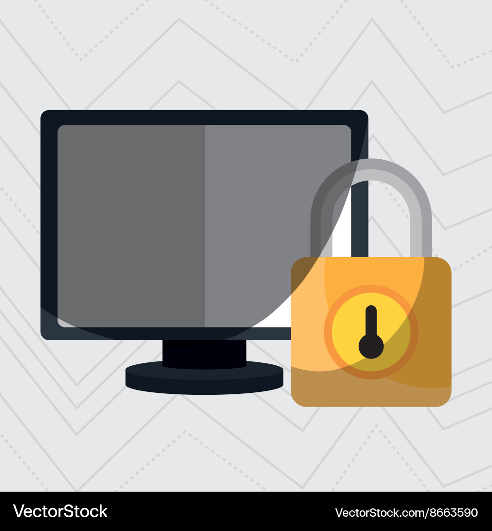 Security system design Vector Image