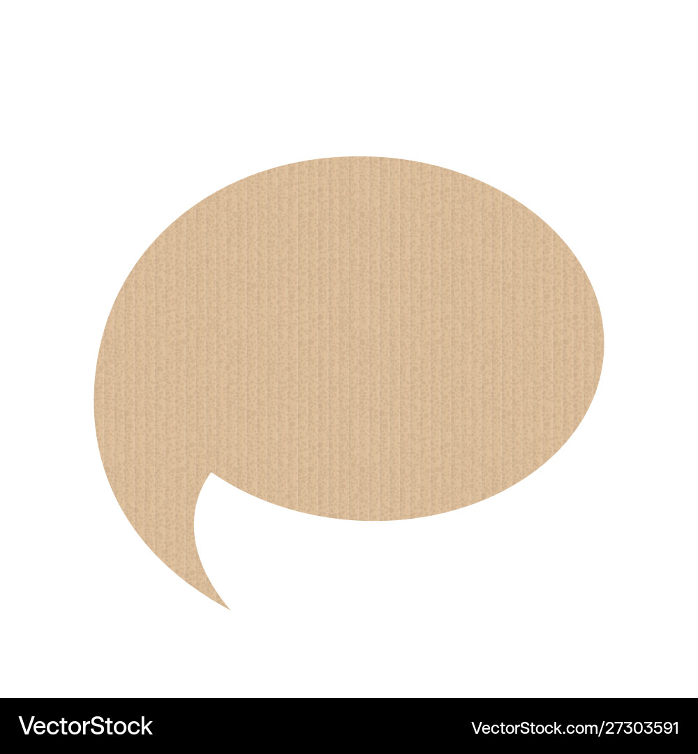 Bubble speech is in shape a round Bubble speech is in shape a round vector image