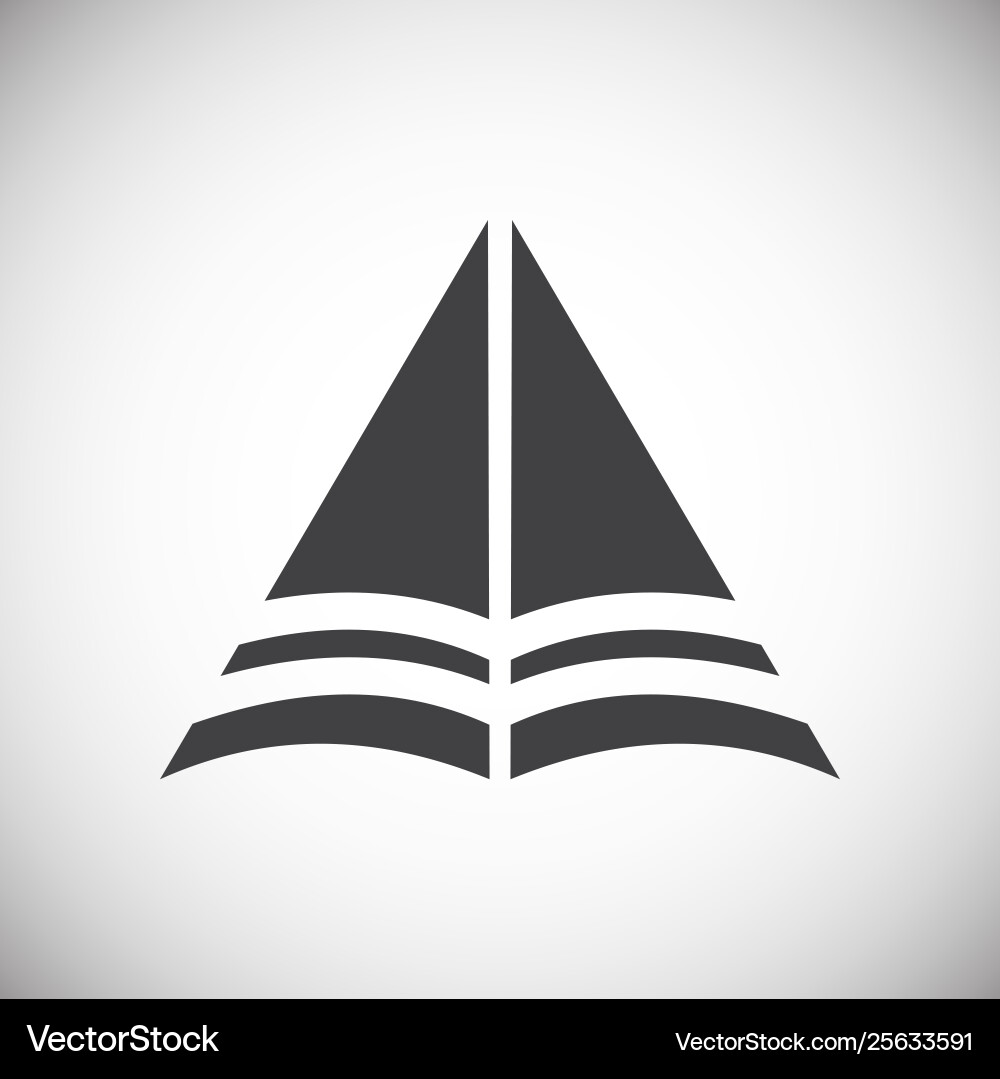Kite icon on background for graphic and web design Kite icon on background for graphic and web design vector image