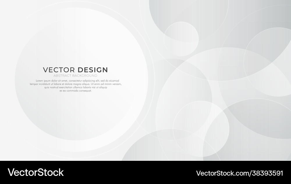 Minimal Circle Background vector image