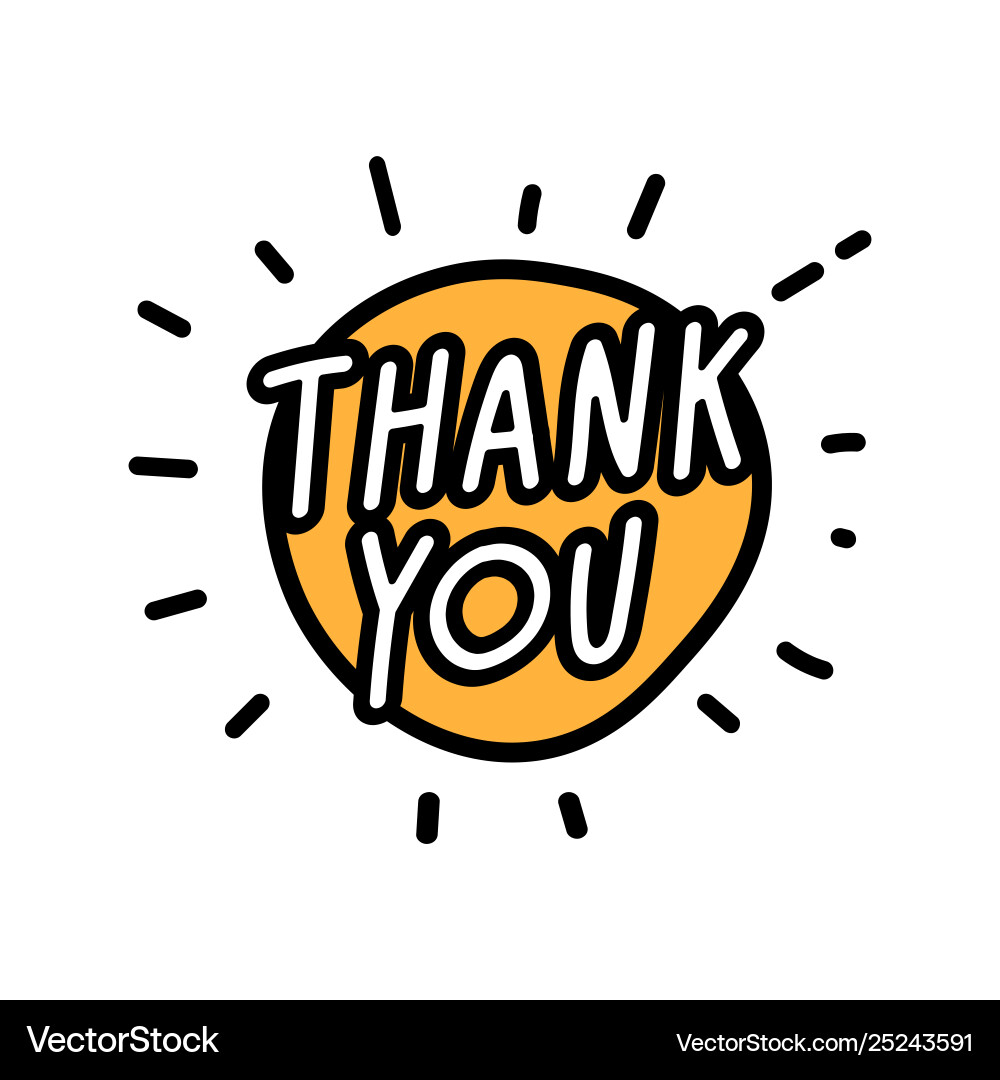 Vielen Dank an Handschrift Vielen Dank an Handschrift vektorbild