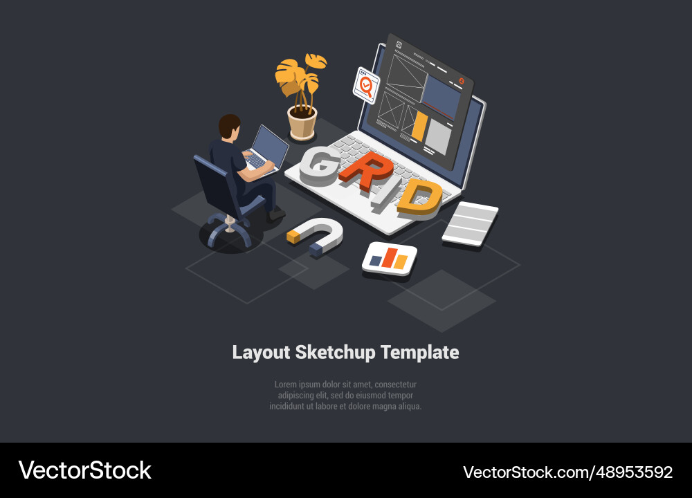 Application for smartphone and pc with analytics Application for smartphone and pc with analytics vector image