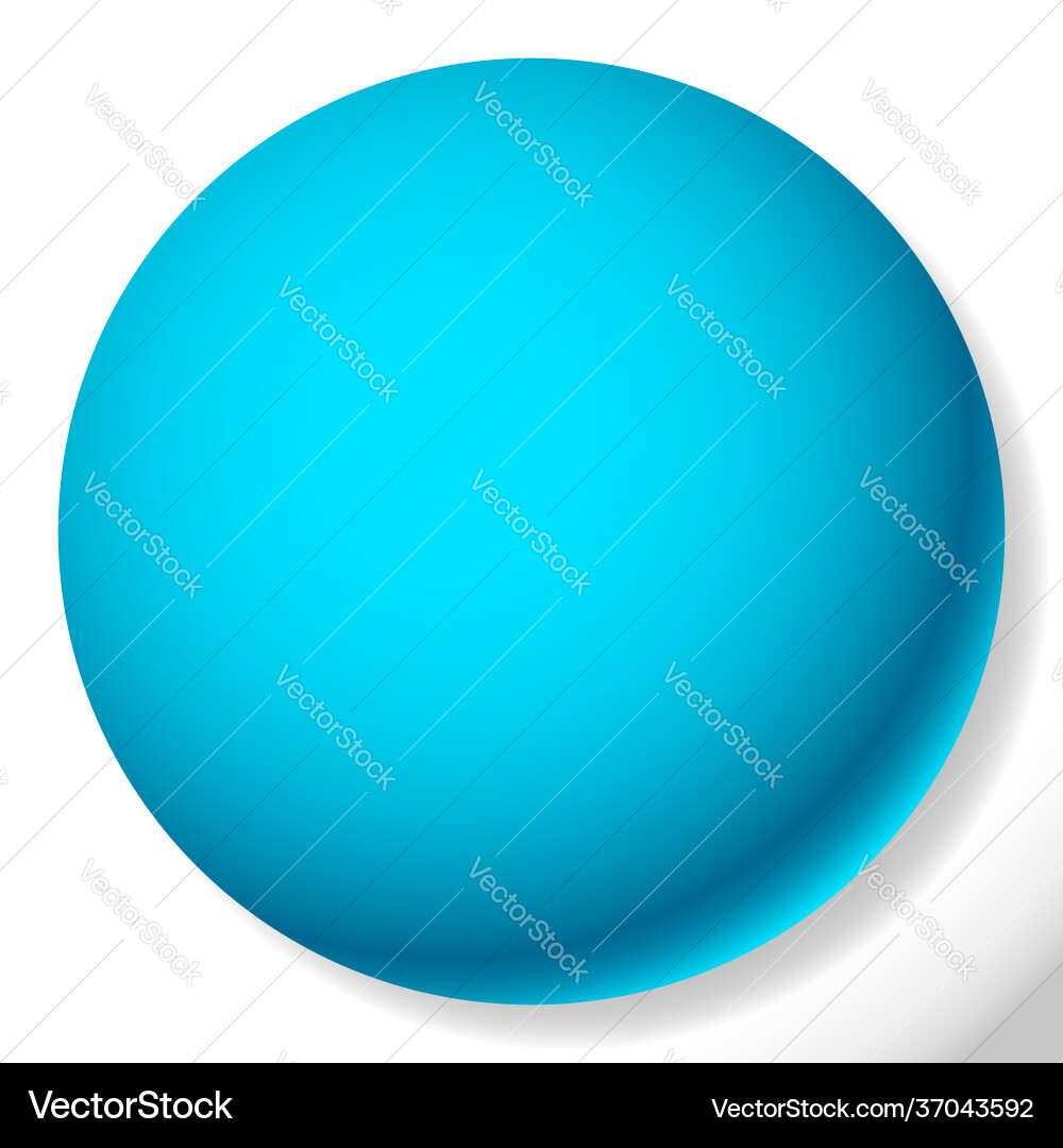 Blank empty circle orb and sphere button badge Blank empty circle orb and sphere button badge vector image