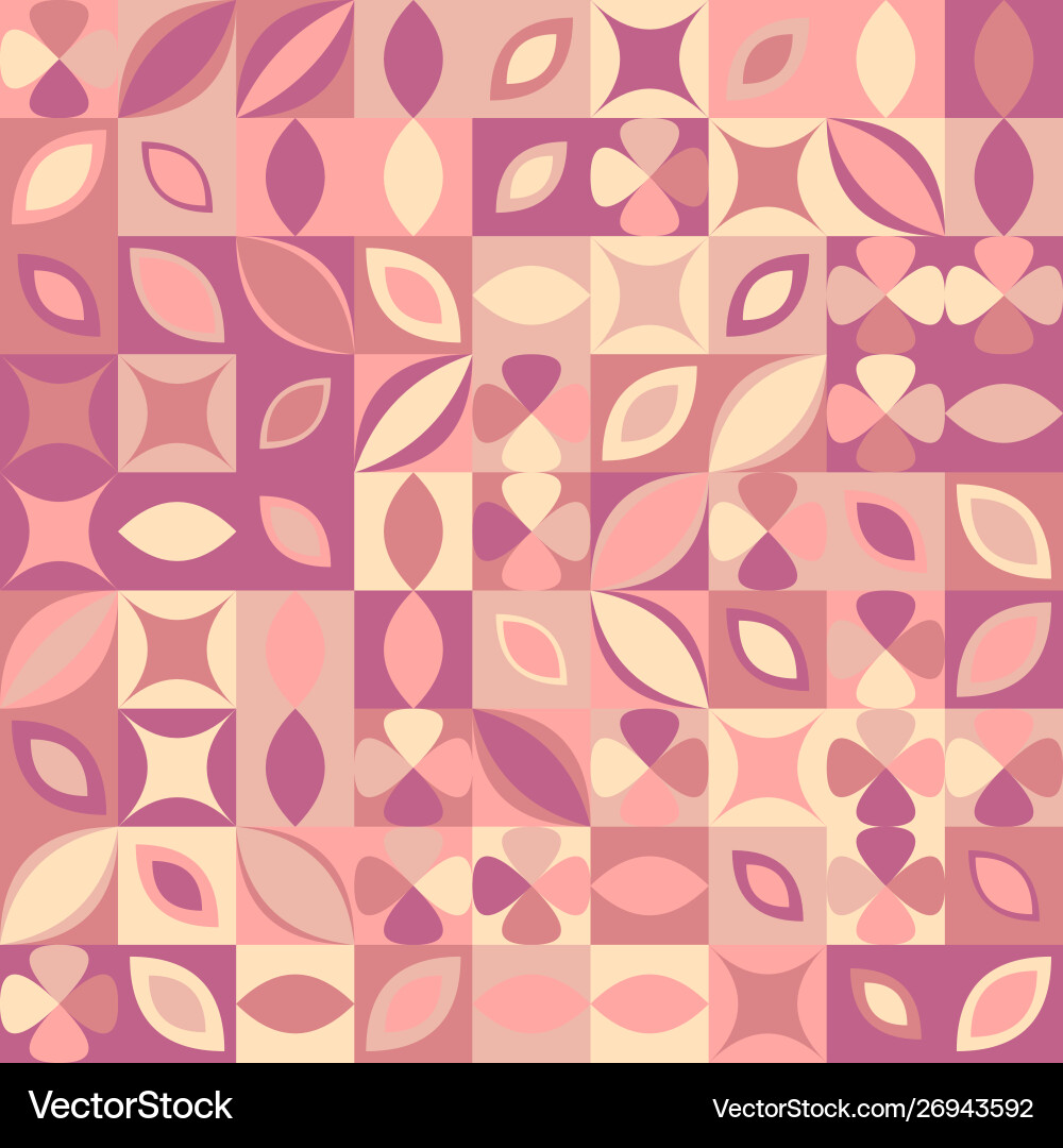 Colorful abstract chaotic curved shape pattern vector image