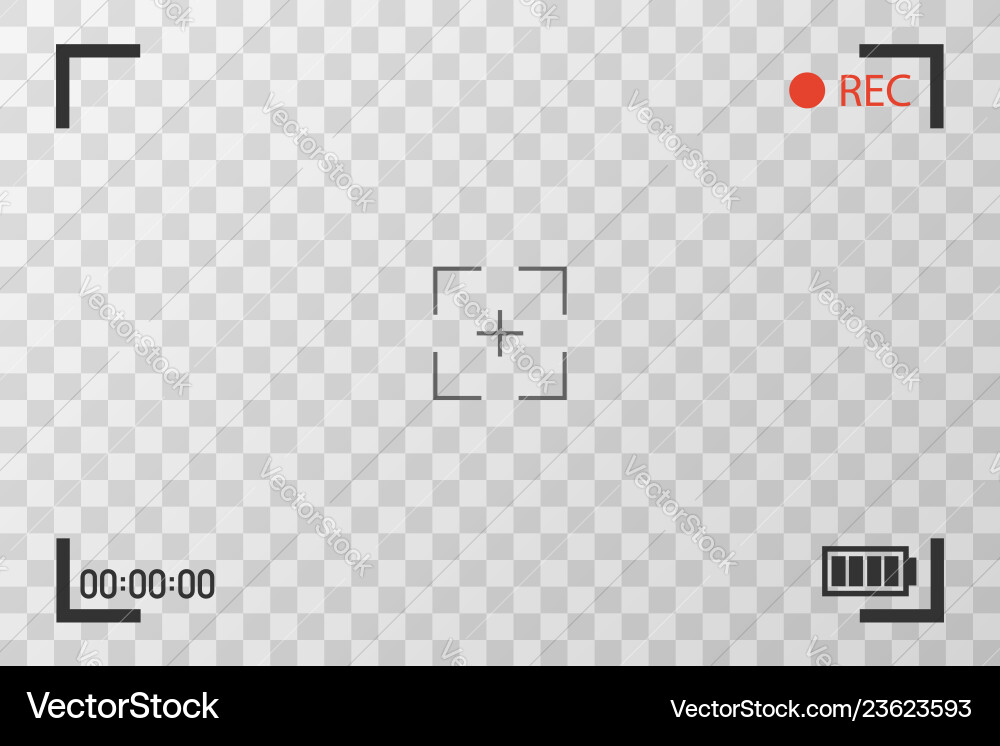 Camera view viewing images visual screen focusing Camera view viewing images visual screen focusing vector image