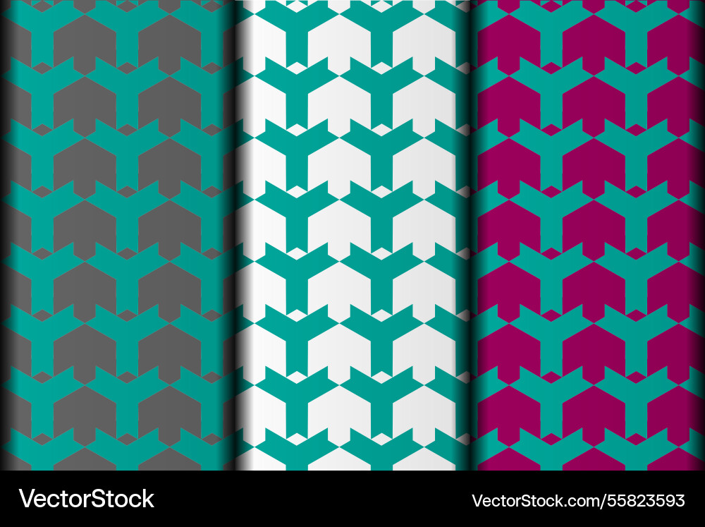 Eps pattern design template vector image