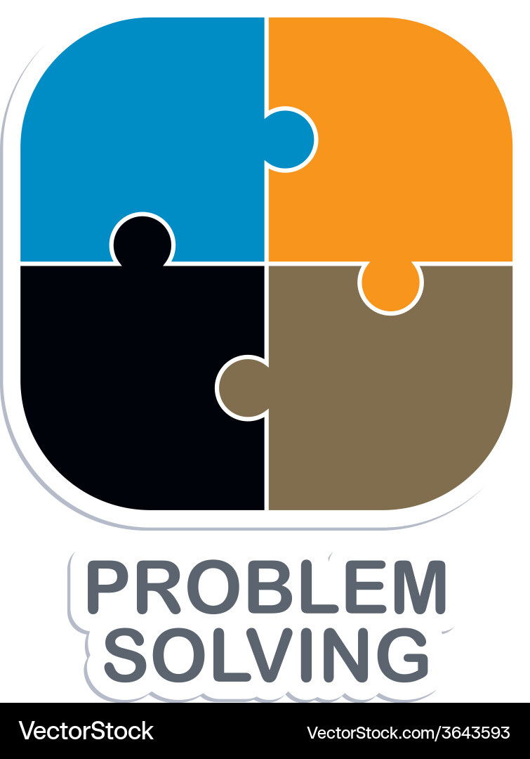 Problem Solving Icon vector image