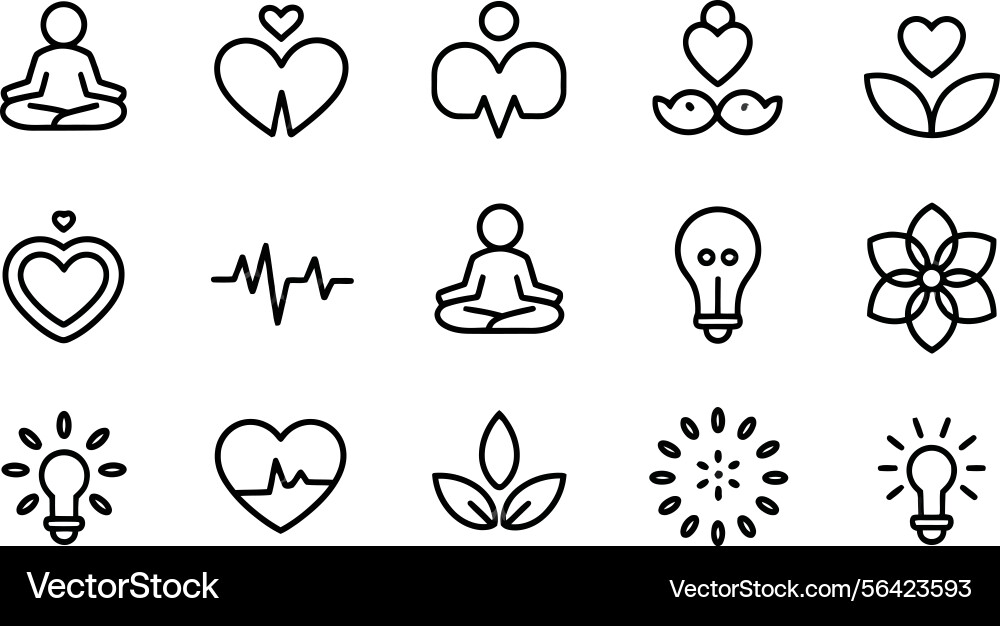 This image features a set of twelve simple black This image features a set of twelve simple black vector image