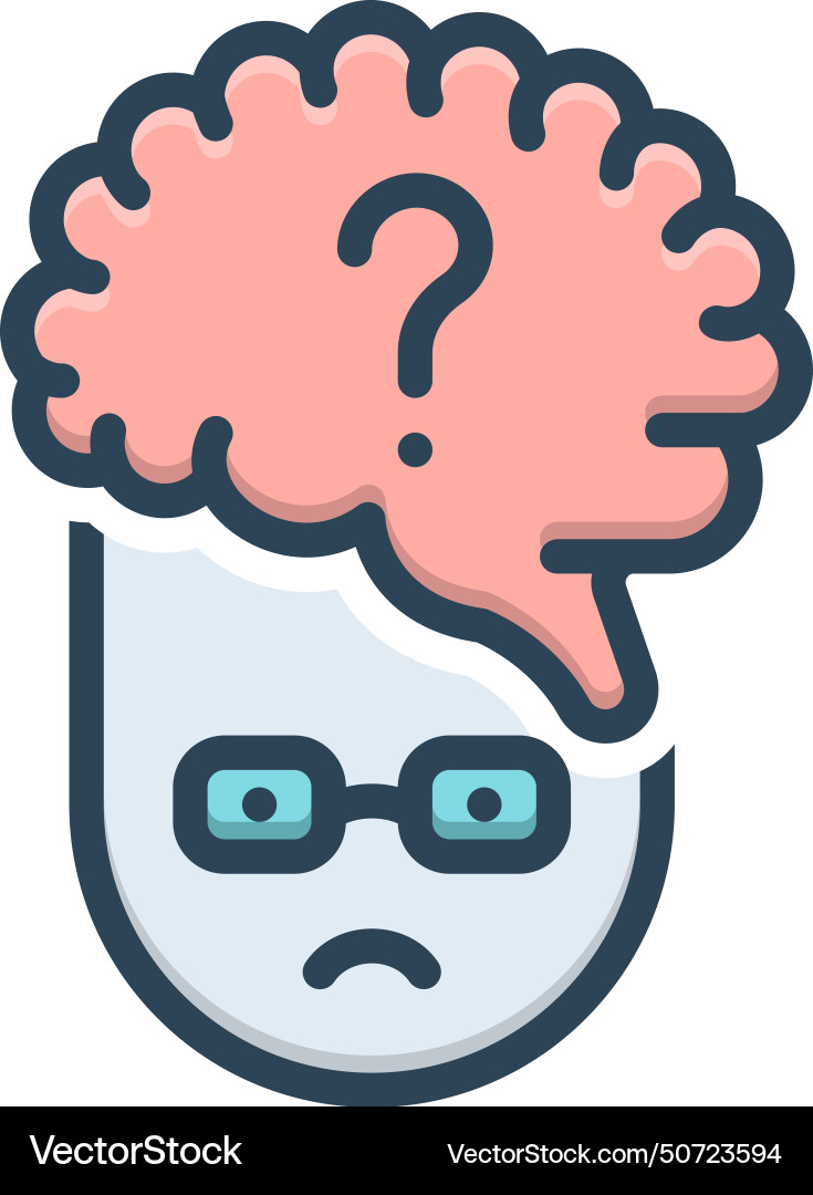 Dementia Royalty Free Vector Image - VectorStock