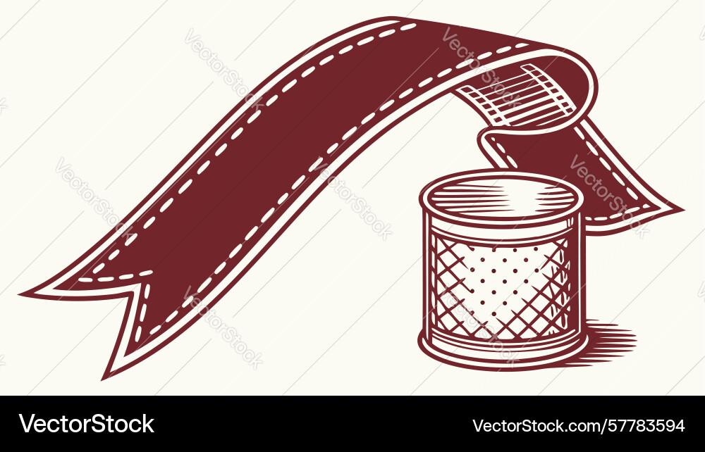 Graceful flowing ribbon scroll versatile design Vector Image