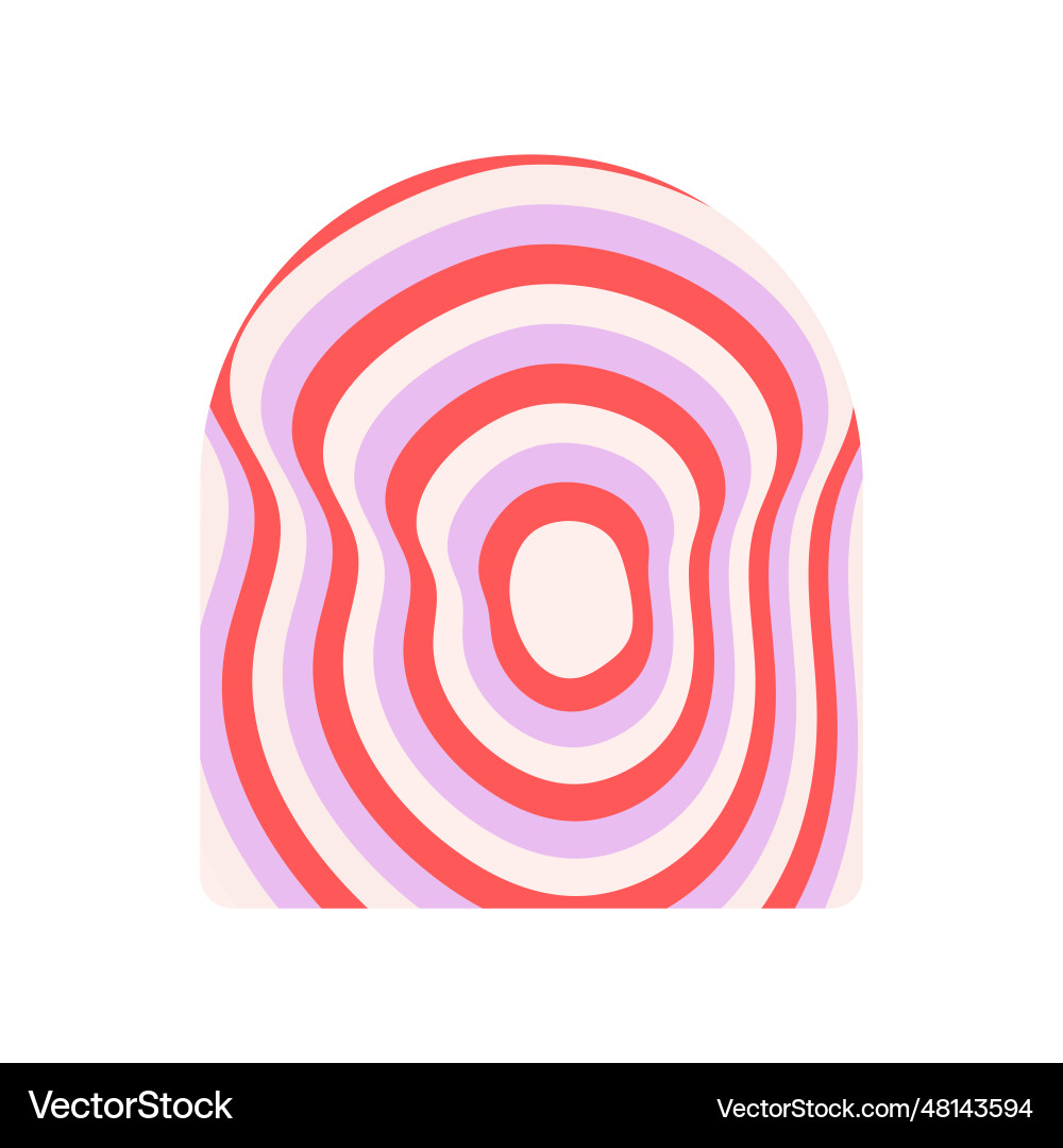 Groovy frame shape background Groovy frame shape background Vector Image