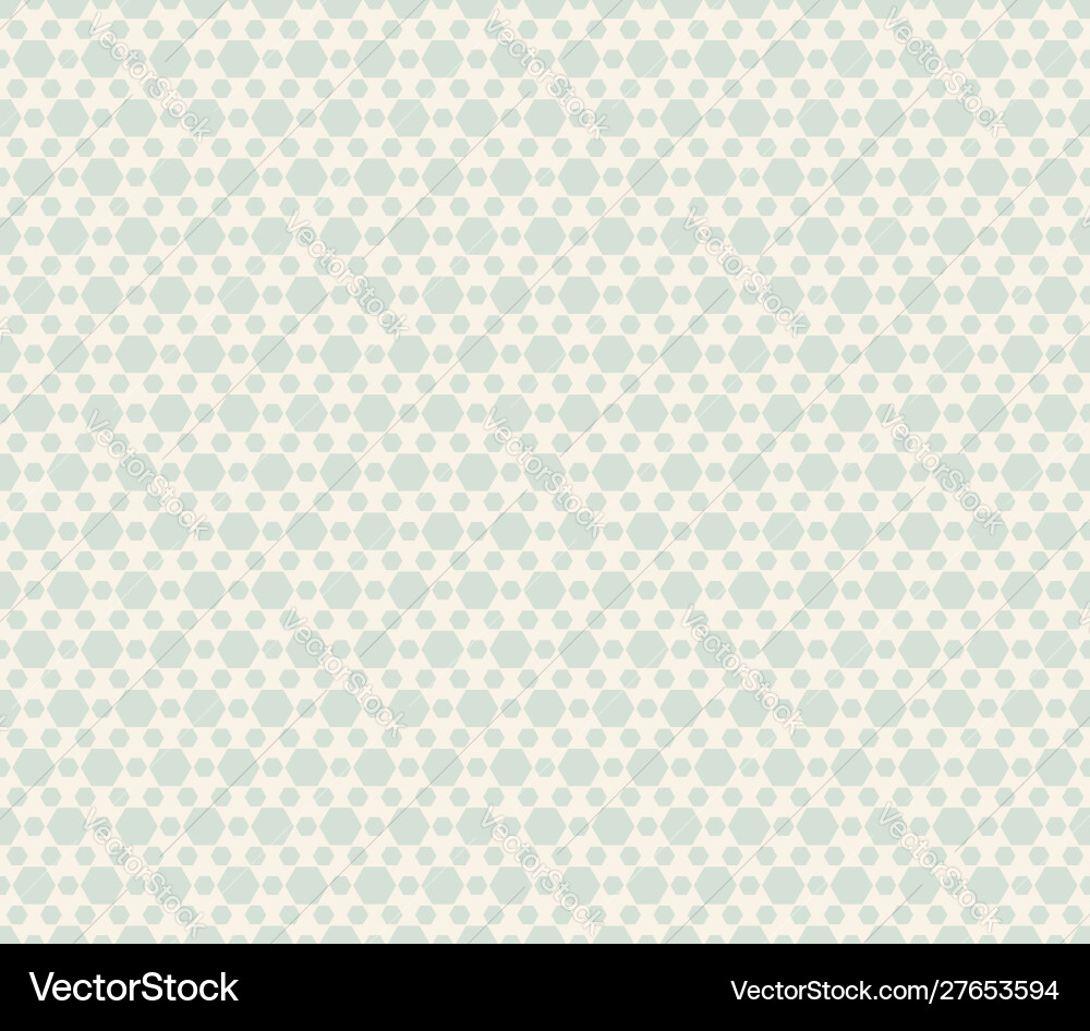Retro vintage hexagonal seamless pattern Retro vintage hexagonal seamless pattern Vector Image