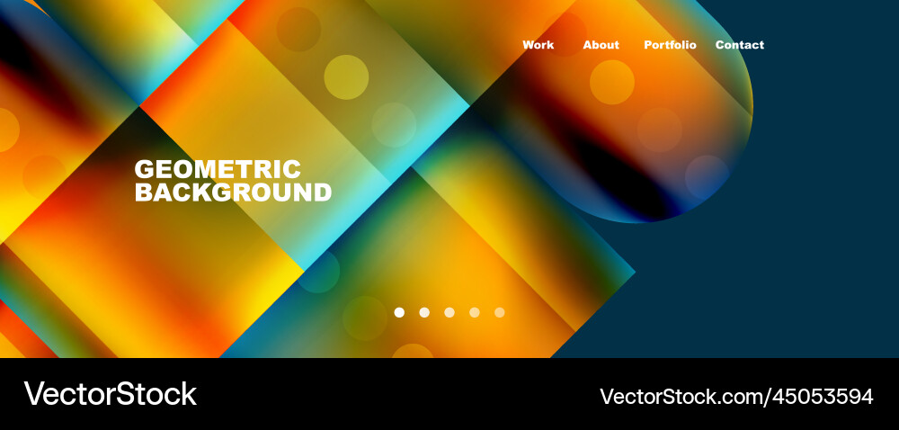 Squares and lines dynamic speed abstract Vector Image