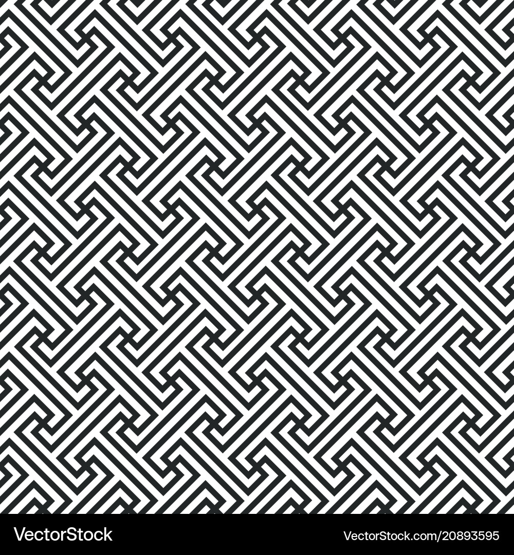 Abstract geometric seamless pattern line Abstract geometric seamless pattern line vector image