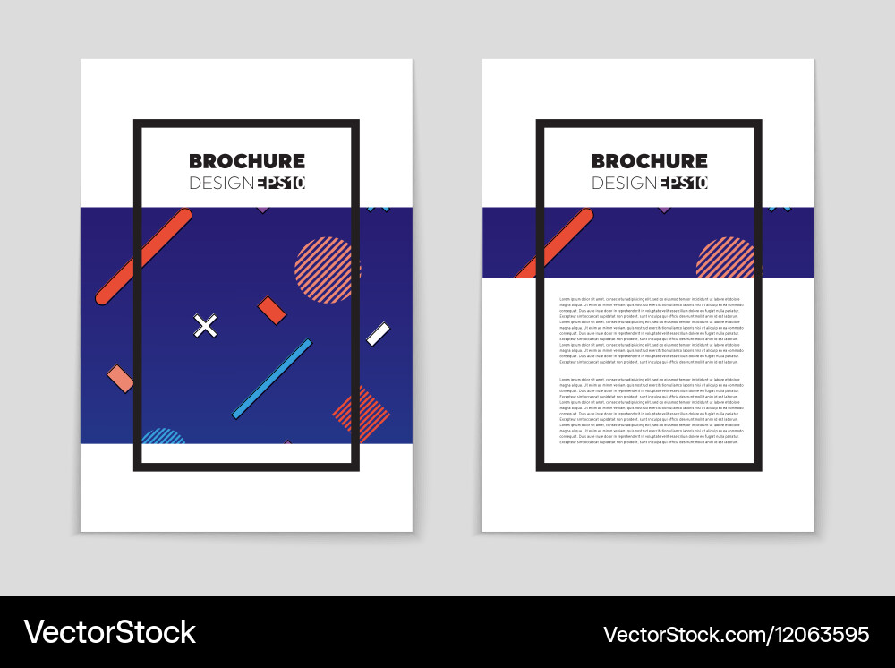 Abstract layout background for web Vector Image