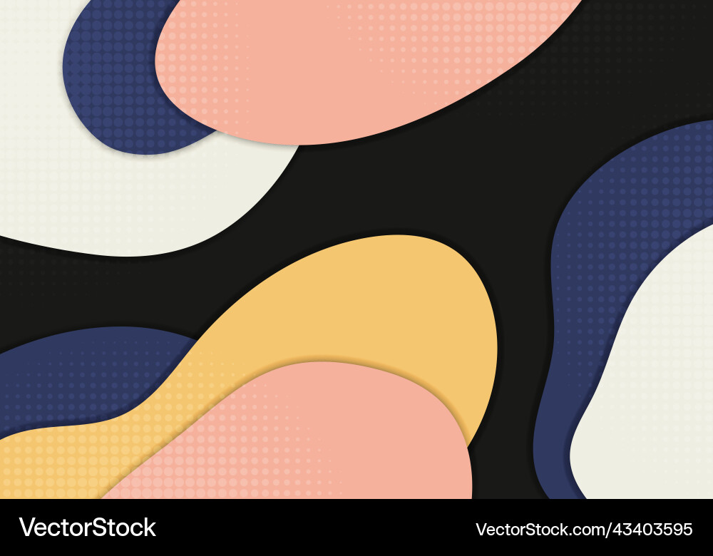 Abstract minimal colorful template design Abstract minimal colorful template design vector image