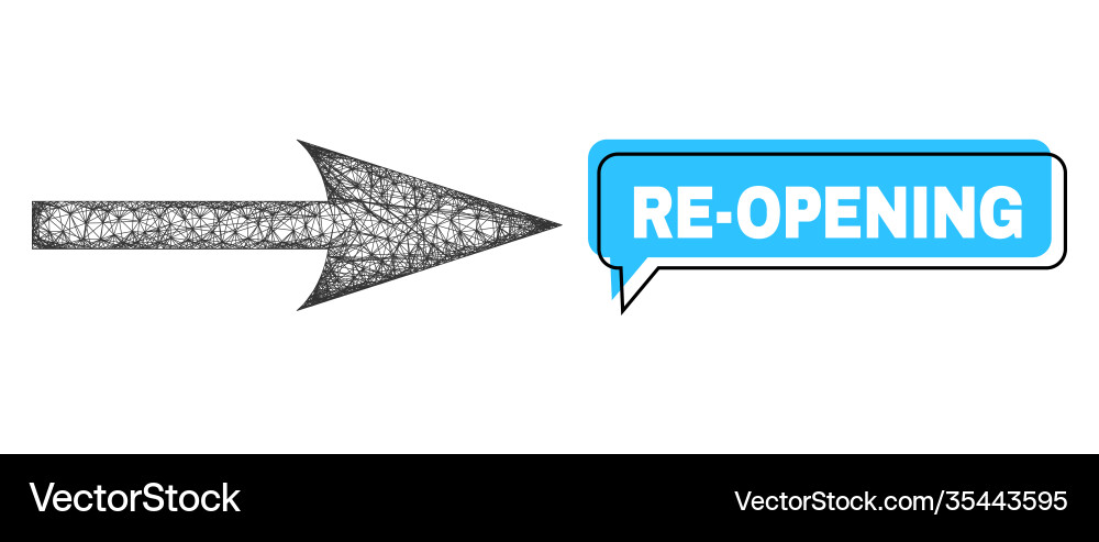 Shifted re-opening chat frame and linear sharp Shifted re-opening chat frame and linear sharp vector image