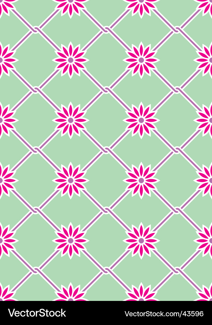 Geometric Grid Pattern vector image