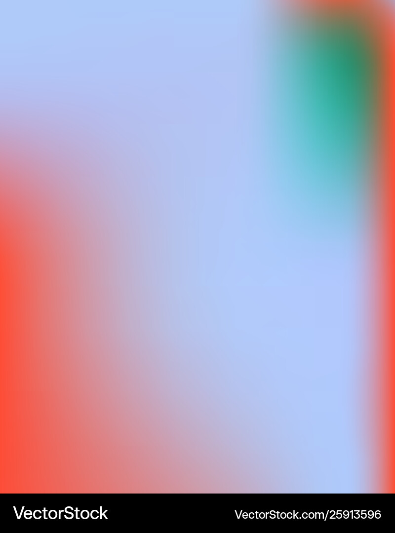 Gradient mesh painted in different colors Vector Image