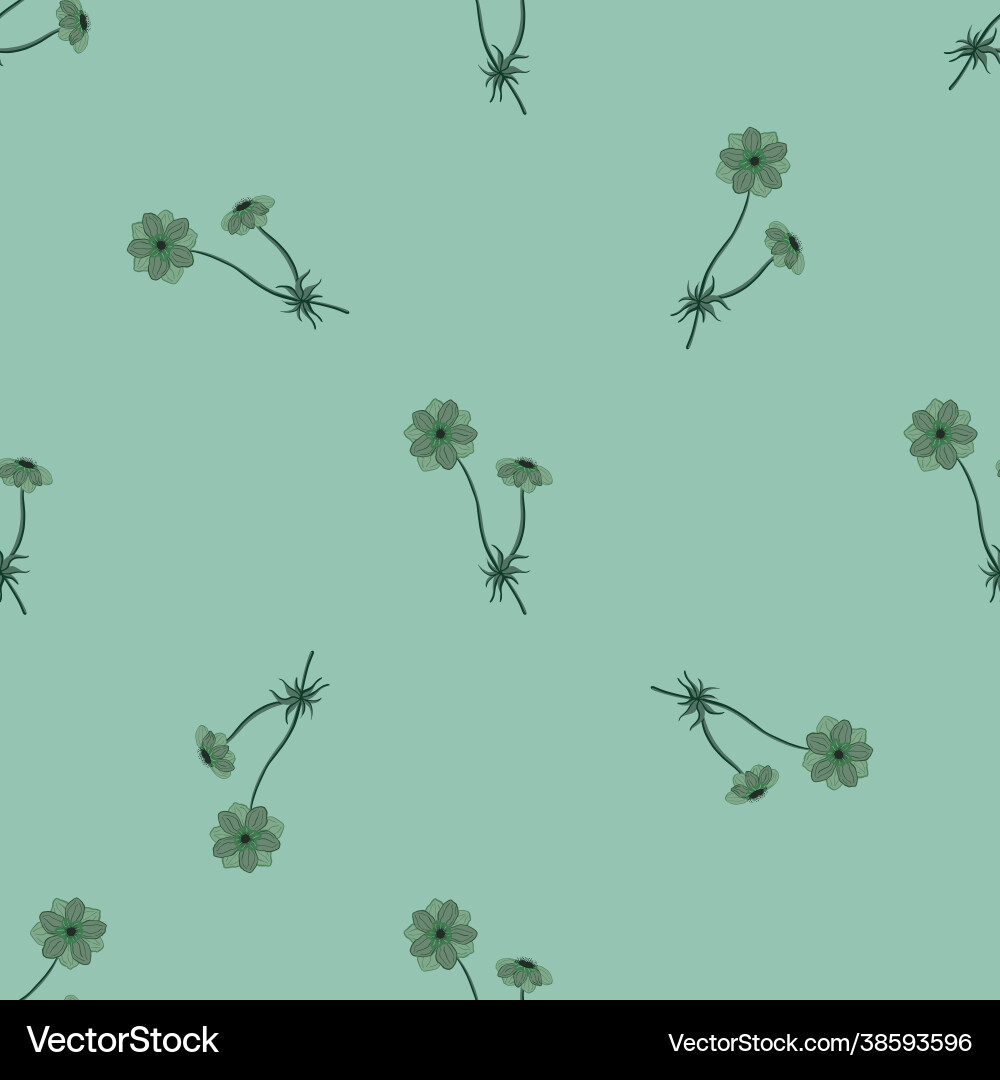 Minimalistic style seamless pattern with doodle Minimalistic style seamless pattern with doodle vector image