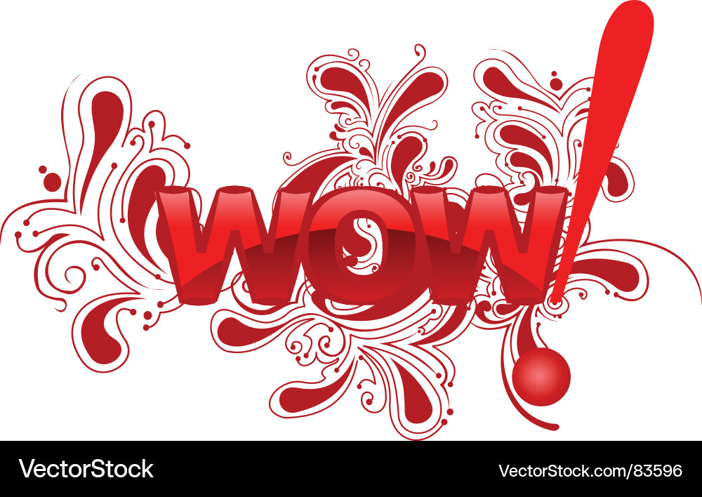 Red Scroll Muster vektorbild
