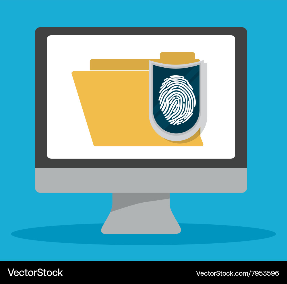 Security system design Vector Image